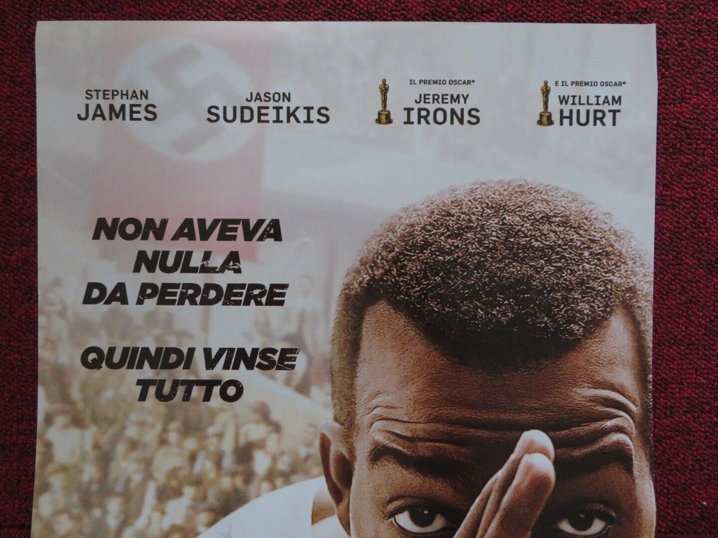 RACE ITALIAN LOCANDINA (27.5"x12.5") POSTER STEPHAN JAMES 2016 - Rendezvous Cinema