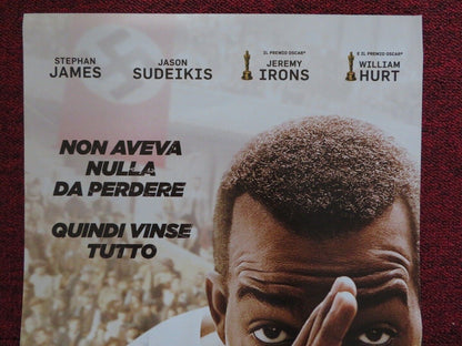 RACE ITALIAN LOCANDINA (27.5"x12.5") POSTER STEPHAN JAMES 2016 - Rendezvous Cinema