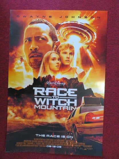 RACE TO WITCH MOUNTAIN US ONE SHEET ROLLED POSTER DISNEY DWAYNE JOHNSON 2009 Movie posters