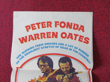 RACE WITH THE DEVIL FOLDED AUSTRALIAN DAYBILL POSTER PETER FONDA WARREN OATES Movie posters