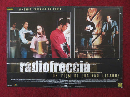 RADIOFRECCIA - B ITALIAN FOTOBUSTA POSTER STEFANO ACCORSI LUCIANO FEDERICO 1998 Rendezvous Cinema Movie posters