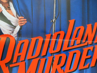 RADIOLAND MURDERS US ONE SHEET POSTER MEL SMITH GEORGE LUCUS 1994 - Rendezvous Cinema