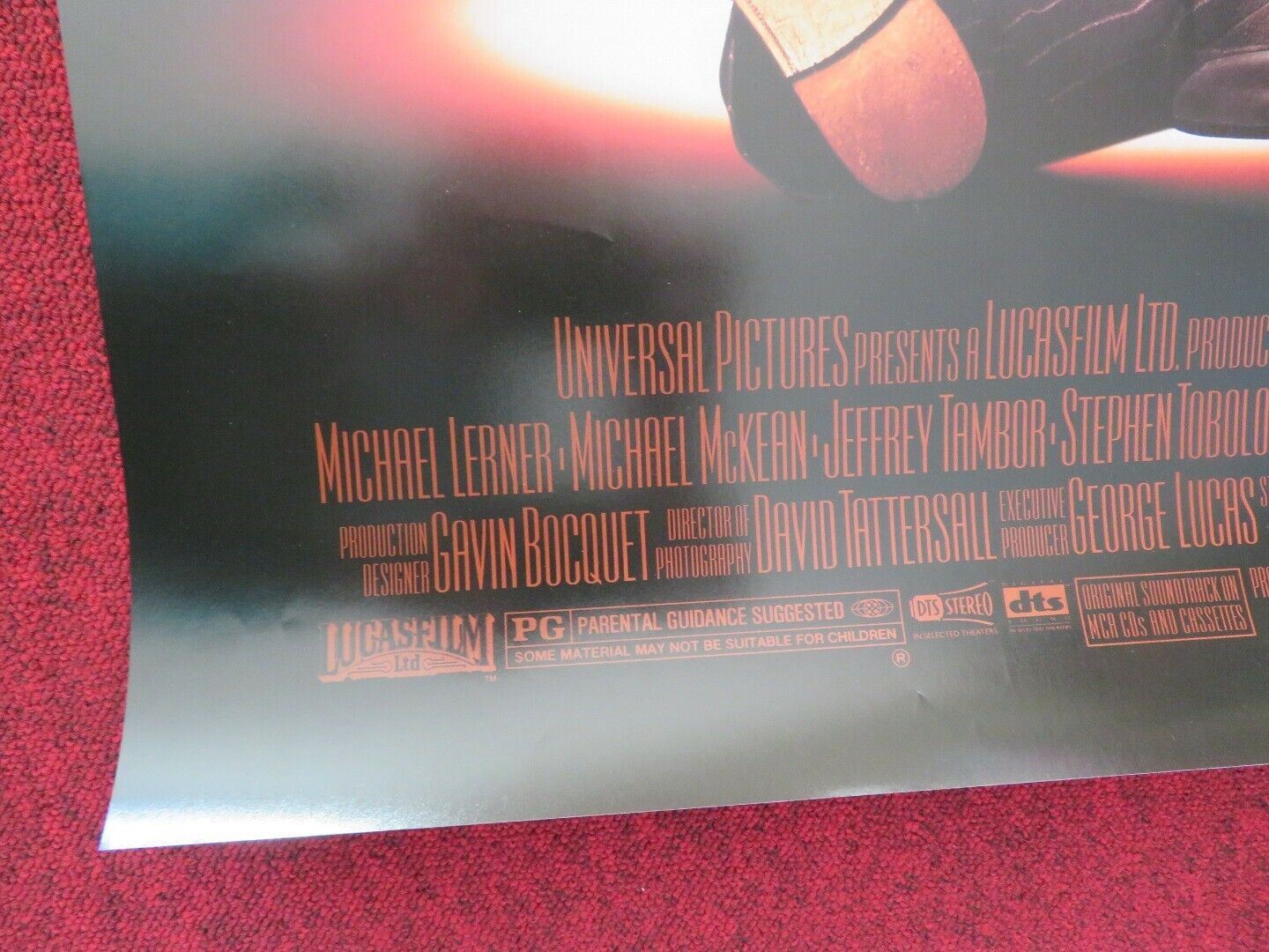 RADIOLAND MURDERS US ONE SHEET ROLLED POSTER MARY STUART MASTERSON 1994 Movie posters