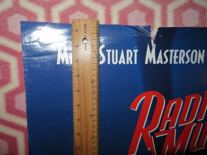 RADIOLAND MURDERS VHS POSTER US ONE SHEET ROLLED POSTER MARY STUART Movie posters
