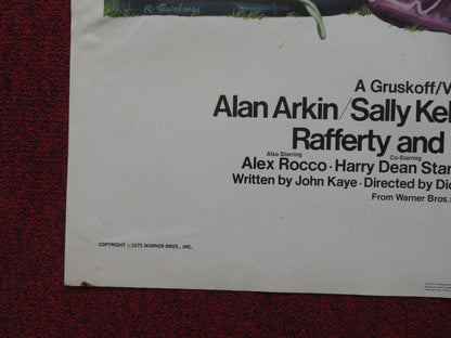 RAFFERTY AND THE GOLD DUST TWINS FOLDED US ONE SHEET POSTER ALAN ARKIN 1975 Rendezvous Cinema Movie posters