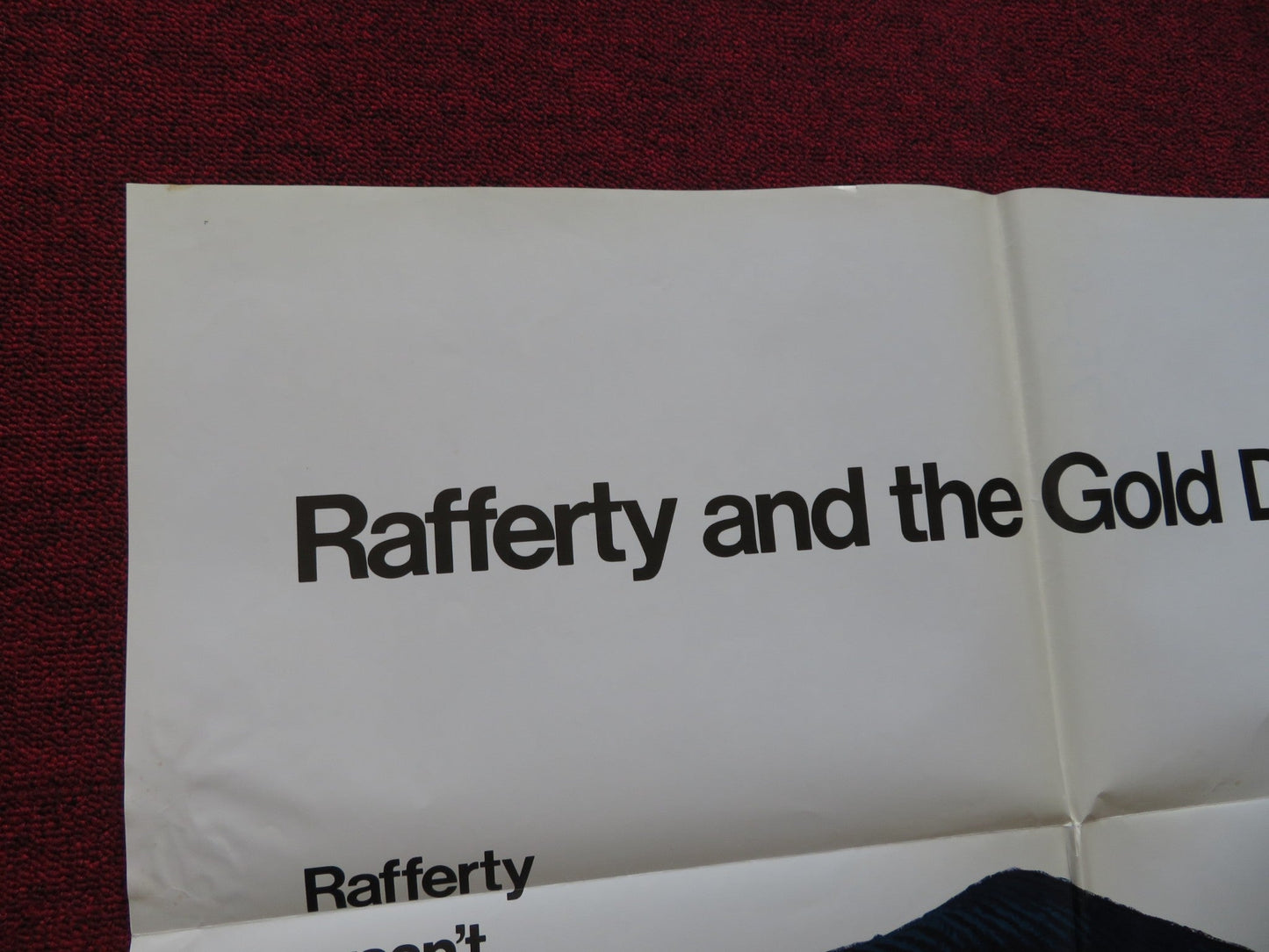 RAFFERTY AND THE GOLD DUST TWINS FOLDED US ONE SHEET POSTER ALAN ARKIN 1975 Rendezvous Cinema Movie posters