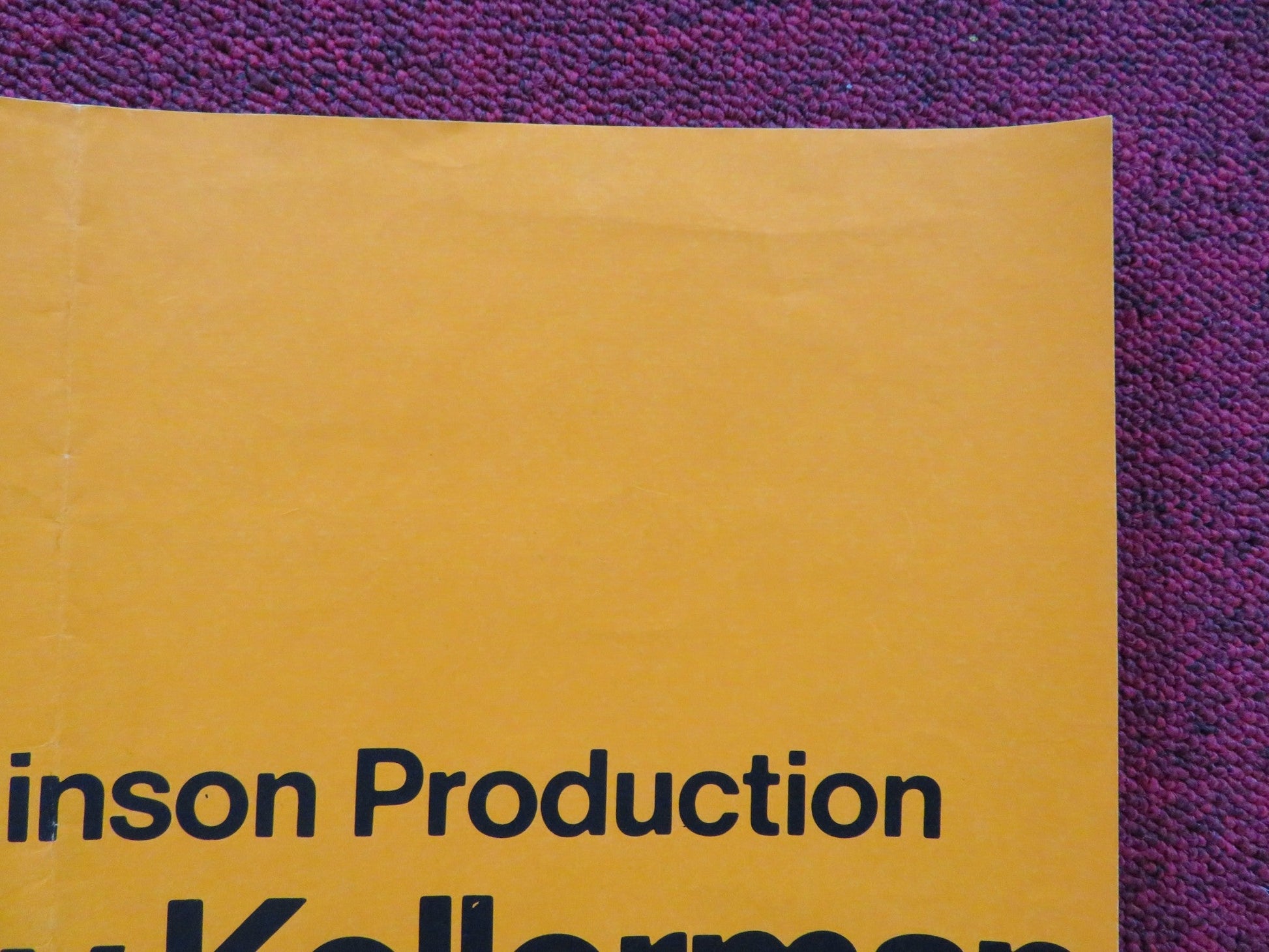 RAFFERTY AND THE GOLD DUST TWINS UK QUAD POSTER FOLDED ALAN ARKIN S. KELLERMAN Rendezvous Cinema Movie posters