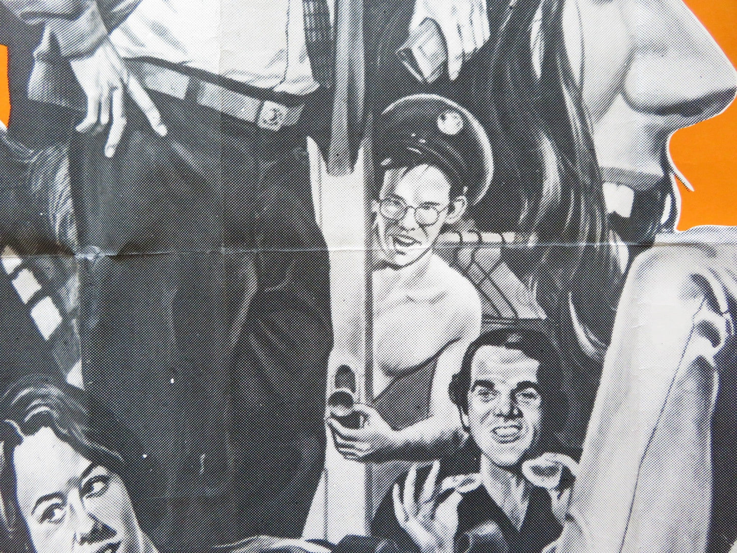 RAFFERTY AND THE GOLD DUST TWINS UK QUAD POSTER FOLDED ALAN ARKIN S. KELLERMAN Rendezvous Cinema Movie posters