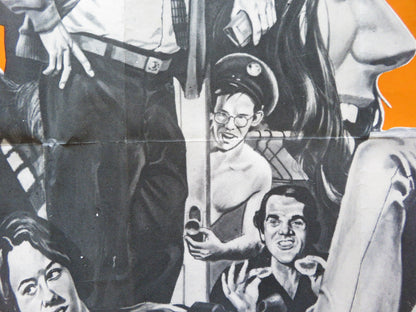 RAFFERTY AND THE GOLD DUST TWINS UK QUAD POSTER FOLDED ALAN ARKIN S. KELLERMAN Rendezvous Cinema Movie posters