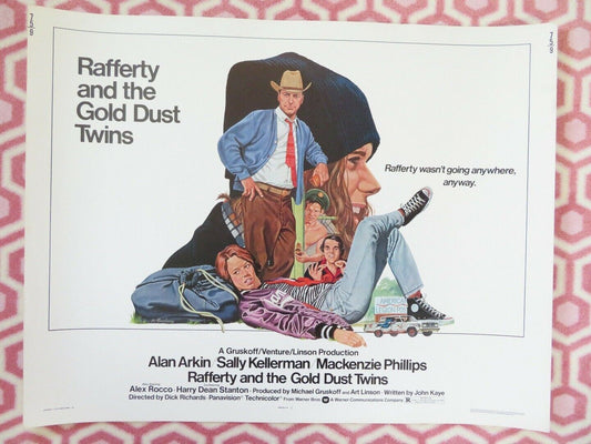 RAFFERTY AND THE GOLD DUST TWINS US HALF SHEET (22"x 28") POSTER ALAN ARKIN 1975 Movie posters