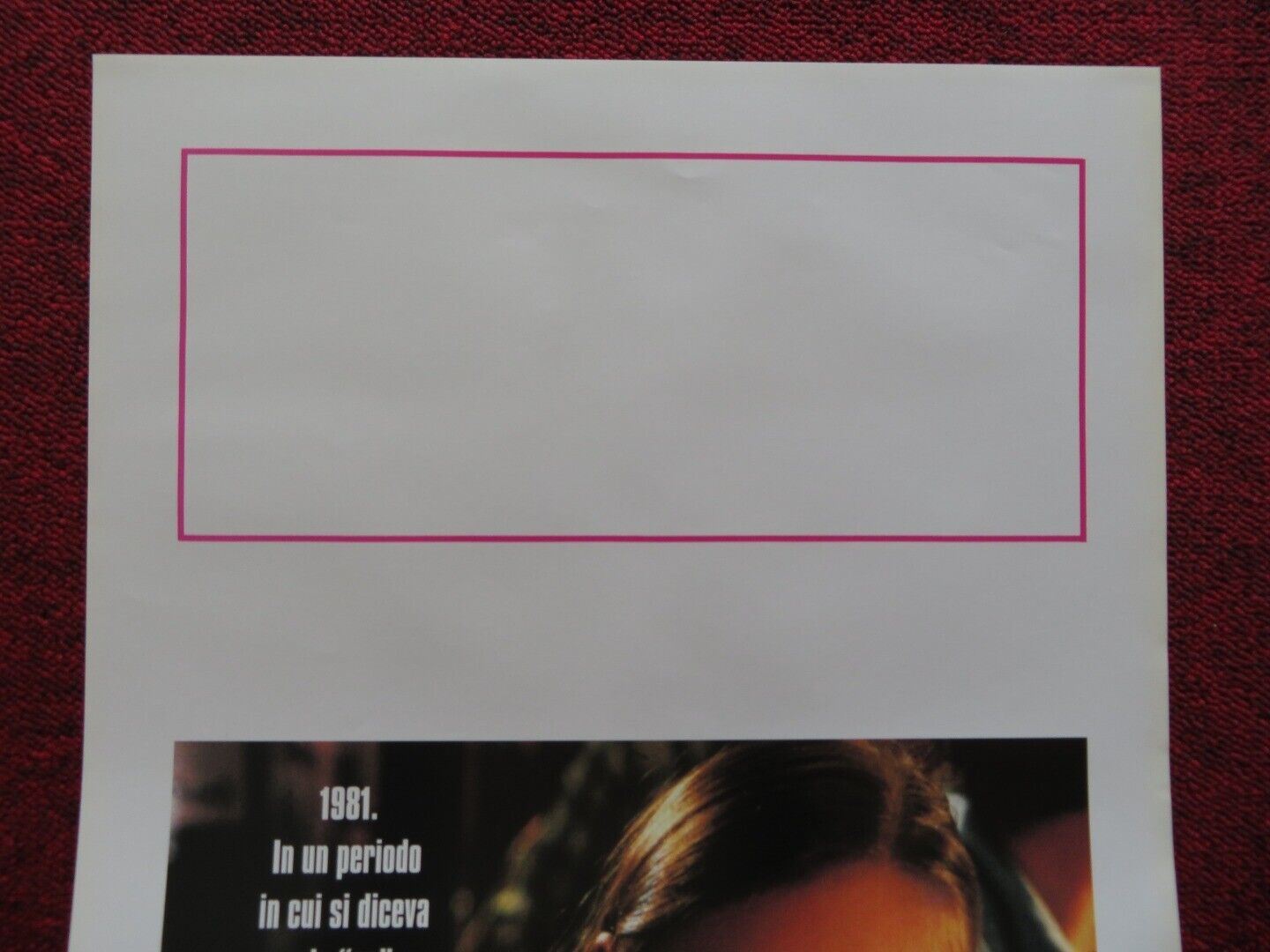 RAGAZZE CONTRO / whatever ITALIAN LOCANDINA (27.5"x13") POSTER LIZA WEIL 1998 Rendezvous Cinema Movie posters