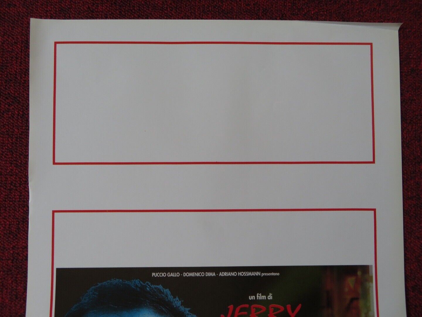 RAGAZZI DELLA NOTTE ITALIAN LOCANDINA (27.5"x13") POSTER GABRIELE GIRELLI 1995 Movie posters