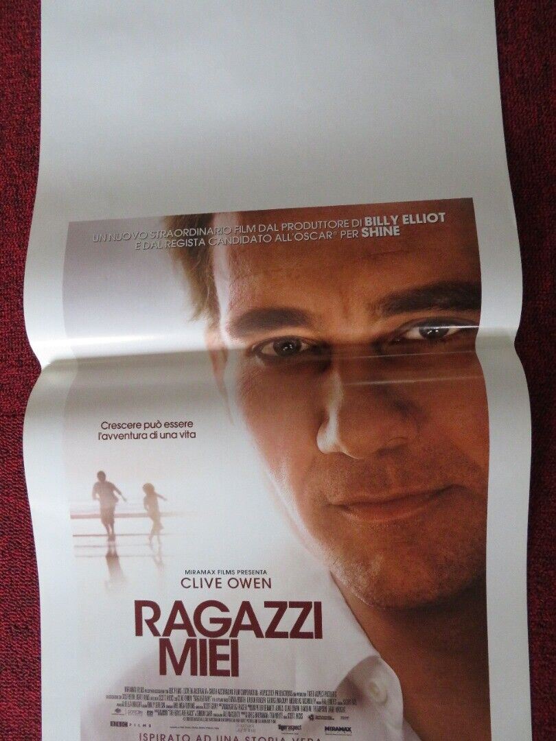 RAGAZZI MIEI / The boys are back ITALIAN LOCANDINA (27.5"x13") POSTER CLIVE OWEN - Rendezvous Cinema