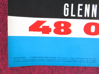 RAGE - C ITALIAN FOTOBUSTA POSTER GLENN FORD STELLA STEVENS 1966 Rendezvous Cinema Movie posters