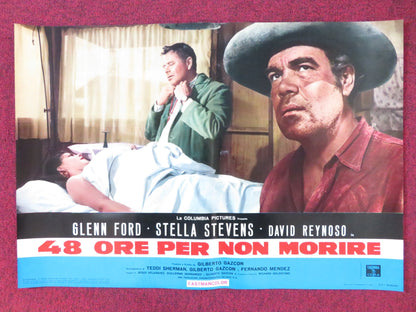 RAGE - F ITALIAN FOTOBUSTA POSTER GLENN FORD STELLA STEVENS 1966 Rendezvous Cinema Movie posters