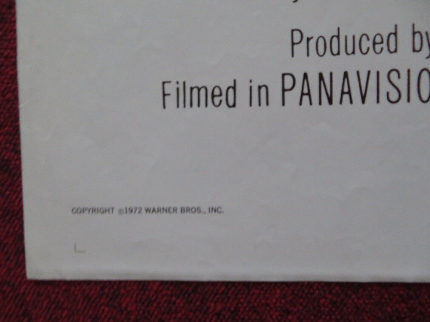 RAGE FOLDED US ONE SHEET POSTER GEORGE C. SCOTT 1972 Movie posters