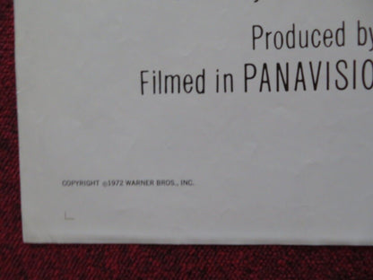 RAGE FOLDED US ONE SHEET POSTER GEORGE C. SCOTT 1972 Movie posters