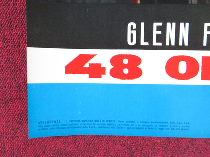 RAGE - G ITALIAN FOTOBUSTA POSTER GLENN FORD STELLA STEVENS 1966 Rendezvous Cinema Movie posters