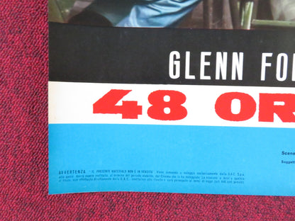 RAGE - H ITALIAN FOTOBUSTA POSTER GLENN FORD STELLA STEVENS 1966 Rendezvous Cinema Movie posters