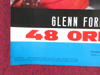 RAGE - I ITALIAN FOTOBUSTA POSTER GLENN FORD STELLA STEVENS 1966 Rendezvous Cinema Movie posters