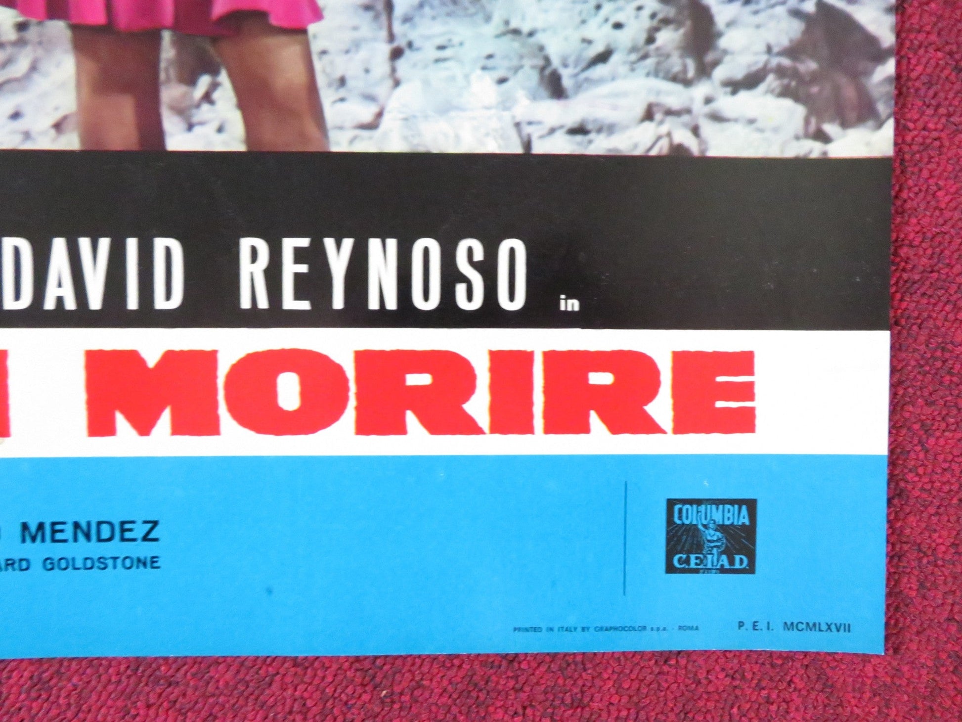 RAGE - J ITALIAN FOTOBUSTA POSTER GLENN FORD STELLA STEVENS 1966 Rendezvous Cinema Movie posters