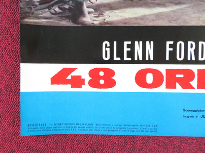 RAGE - J ITALIAN FOTOBUSTA POSTER GLENN FORD STELLA STEVENS 1966 Rendezvous Cinema Movie posters