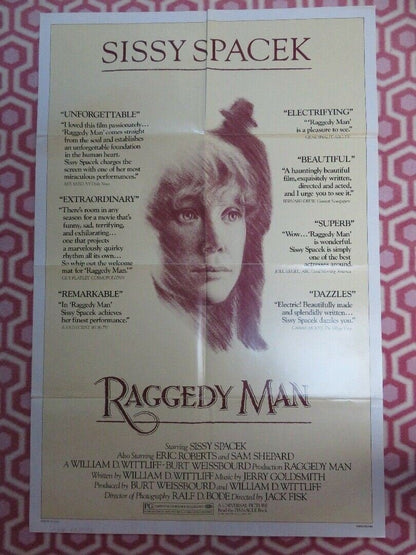 RAGGEDY MAN US ONE SHEET POSTER SISSY SPACEK 1981 Movie posters
