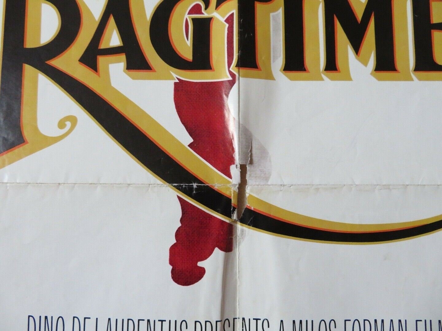 RAGTIME FOLDED US ONE SHEET POSTER JAMES CAGNEY 1981 Movie posters