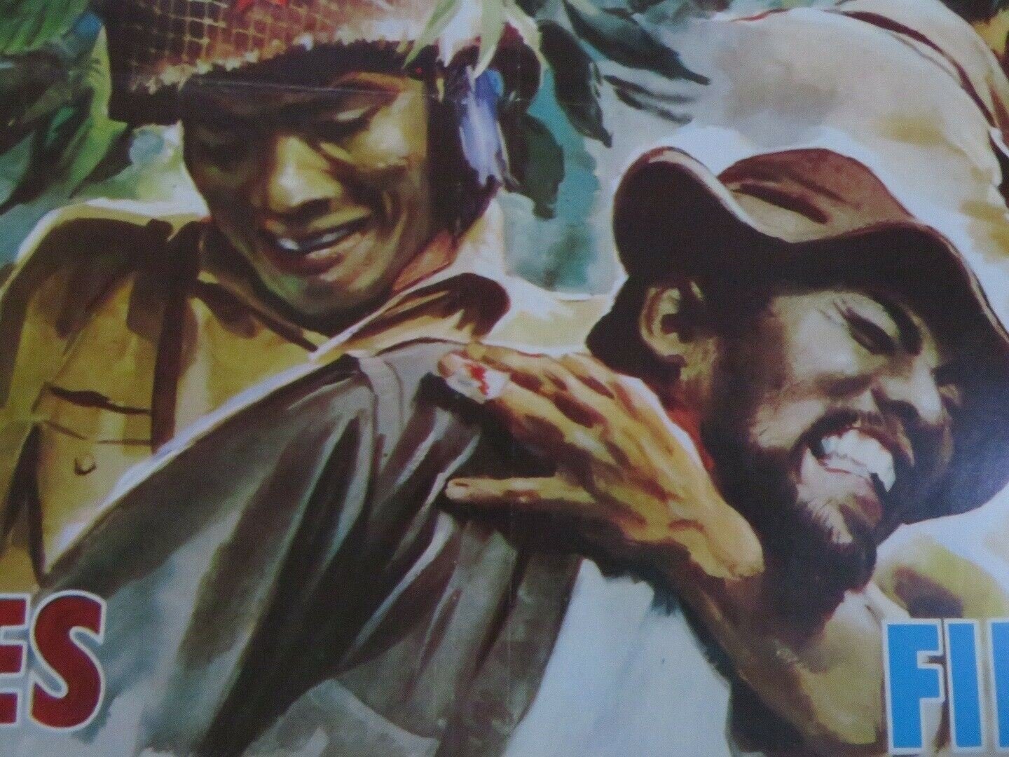 RAID SUR LES PHILIPPINES/ The Raiders of Leyte Gulf BELGIUM (14"x 21.5") POSTER Movie posters