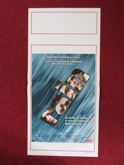 RAIN ITALIAN LOCANDINA (27.5"x13") POSTER KATHERINE LINDBERG 2003 Movie posters