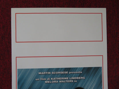 RAIN ITALIAN LOCANDINA (27.5"x13") POSTER KATHERINE LINDBERG 2003 Movie posters