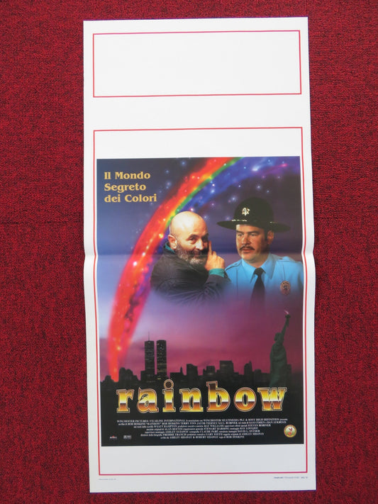 RAINBOW ITALIAN LOCANDINA POSTER BOB HOSKINS DAN AYKROYD 1997 Rendezvous Cinema Movie posters