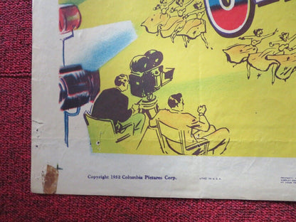 RAINBOW ROUND MY SHOULDER FOLDED US ONE SHEET POSTER FRANKIE LAINE 1952 Movie posters