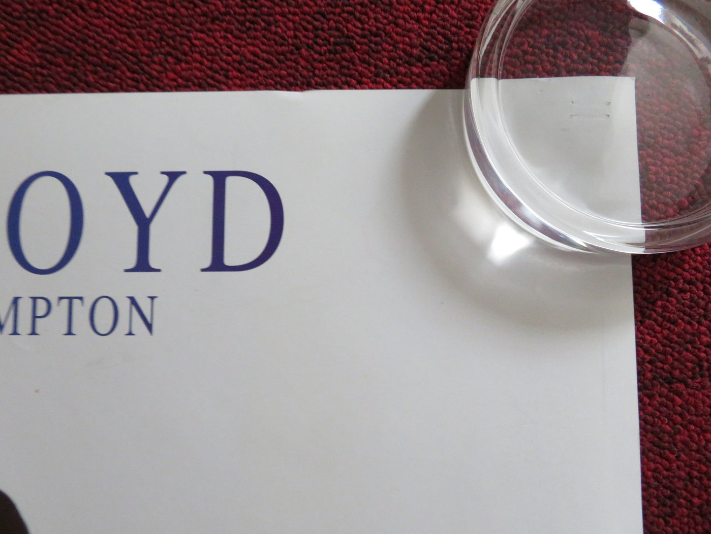 RAINBOW UK QUAD (30"x 40") ROLLED POSTER BOB HOSKINS DAN AYKROYD 1995 Rendezvous Cinema Movie posters