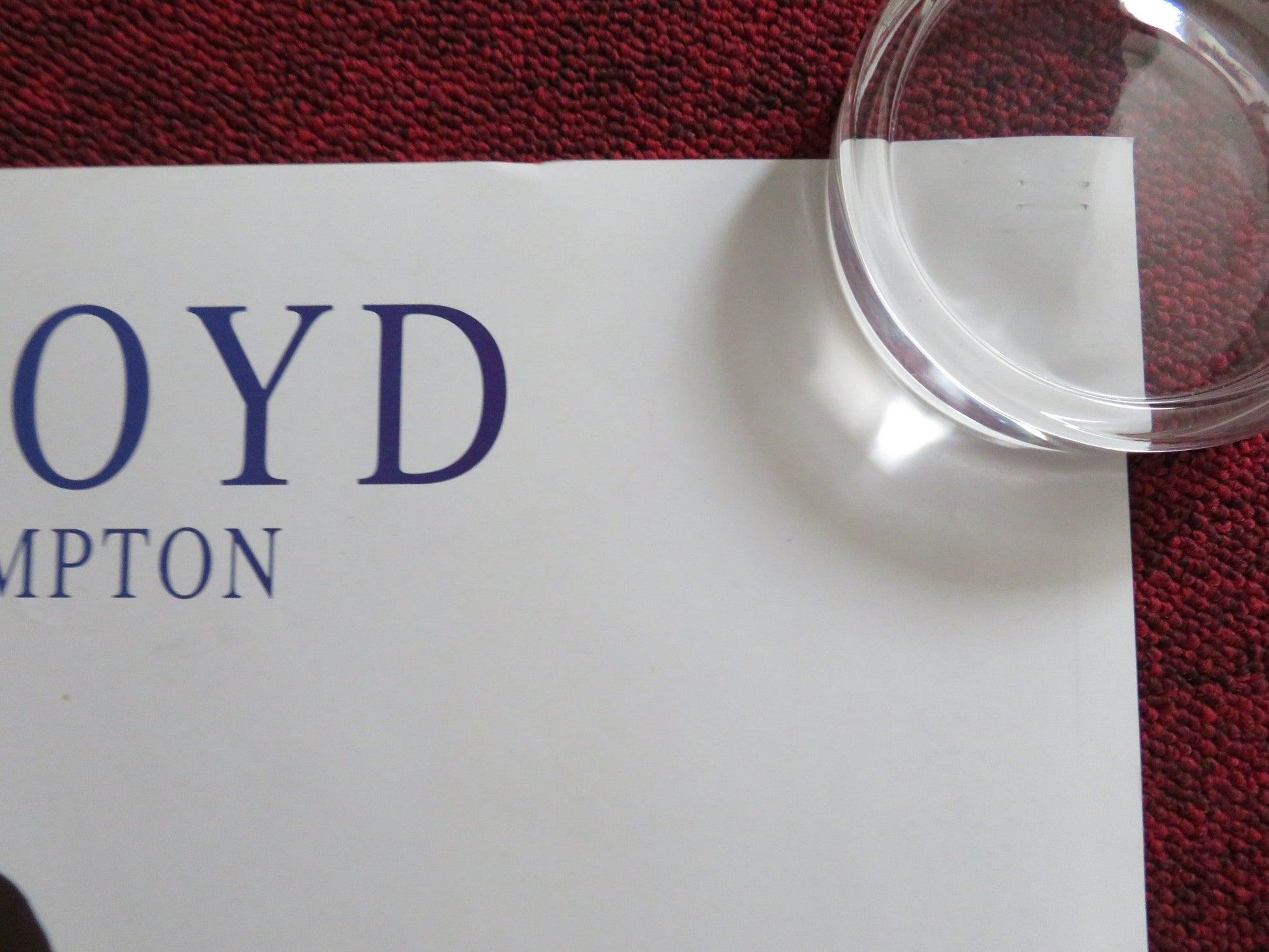 RAINBOW UK QUAD (30"x 40") ROLLED POSTER BOB HOSKINS DAN AYKROYD 1995 Rendezvous Cinema Movie posters