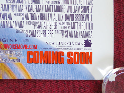 RAISE YOUR VOICE US ONE SHEET ROLLED POSTER HILARY DUFF OLIVER JAMES 2004 Rendezvous Cinema Movie posters