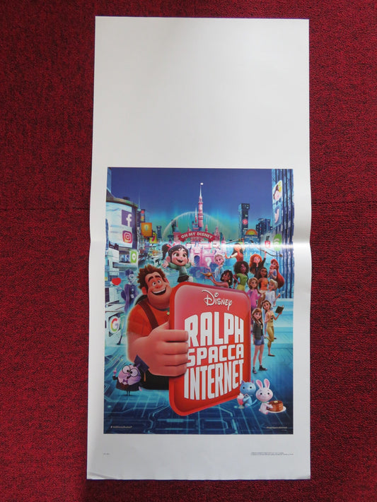 RALPH BREAKS THE INTERNET ITALIAN LOCANDINA POSTER JOHN C. REILLY 2018 Rendezvous Cinema Movie posters