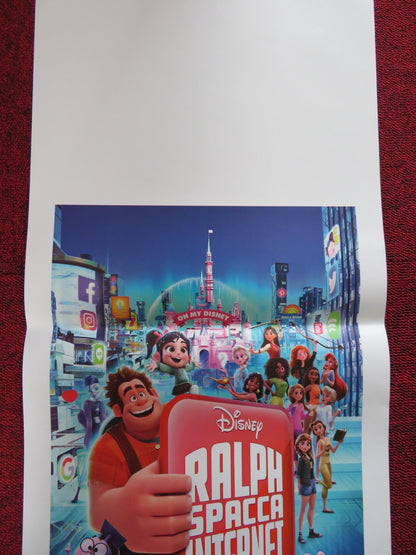 RALPH BREAKS THE INTERNET ITALIAN LOCANDINA POSTER JOHN C. REILLY 2018 Rendezvous Cinema Movie posters