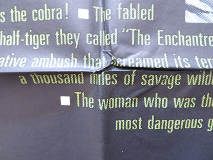 RAMPAGE FOLDED US ONE SHEET POSTER ROBERT MITCHUM ELSA MARTINELLI 1963 Rendezvous Cinema Movie posters