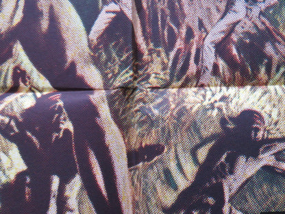 RAMPAGE FOLDED US ONE SHEET POSTER ROBERT MITCHUM ELSA MARTINELLI 1963 Rendezvous Cinema Movie posters