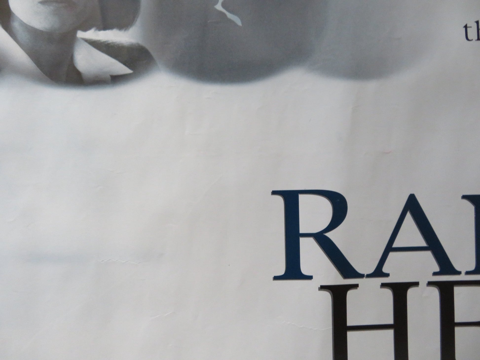 RANDOM HEARTS UK QUAD (30"x 40") ROLLED POSTER HARRISON FORD K. S. THOMAS 1999 Rendezvous Cinema Movie posters