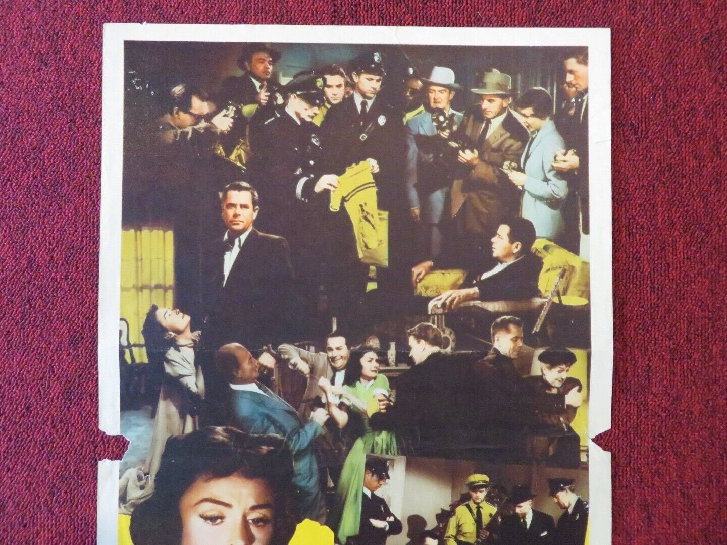 RANSOM! US INSERT (14"x 36") POSTER GLENN FORD DONNA REED 1956 Movie posters