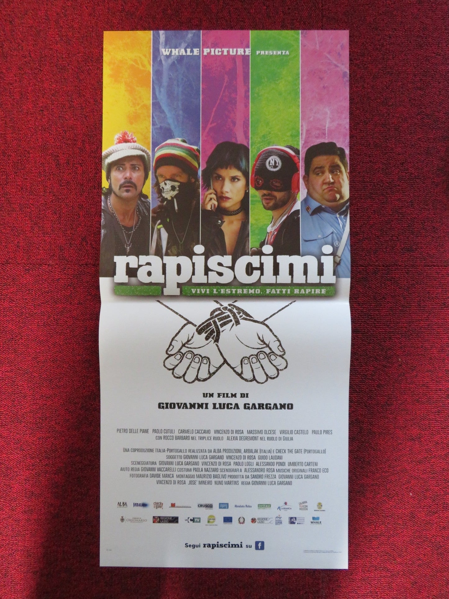 RAPISCIMI ITALIAN LOCANDINA POSTER ROCCO BARBARO CARMELO CACCAMO 2018 Rendezvous Cinema Movie posters