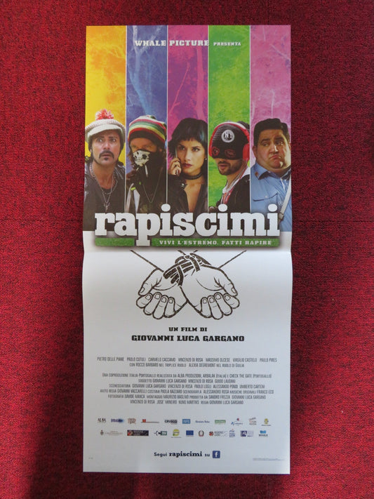 RAPISCIMI ITALIAN LOCANDINA POSTER ROCCO BARBARO CARMELO CACCAMO 2018 Rendezvous Cinema Movie posters