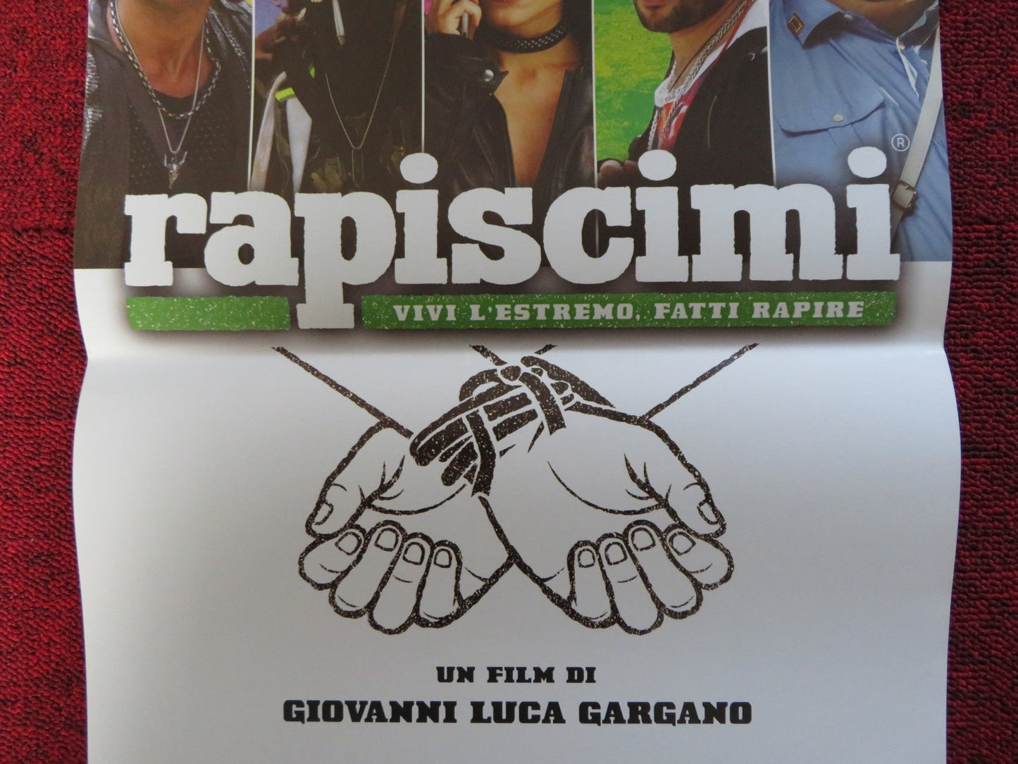 RAPISCIMI ITALIAN LOCANDINA POSTER ROCCO BARBARO CARMELO CACCAMO 2018 Rendezvous Cinema Movie posters