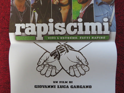 RAPISCIMI ITALIAN LOCANDINA POSTER ROCCO BARBARO CARMELO CACCAMO 2018 Rendezvous Cinema Movie posters