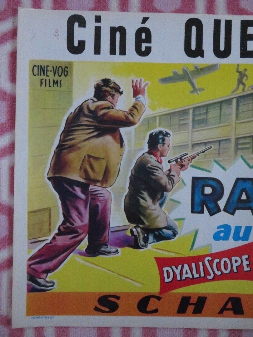 RAPT AU 2ME BUREAU/ Operation Abduction BELGIUM (14"x 21.5") POSTER 1958 Movie posters