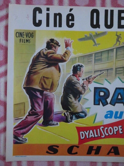 RAPT AU 2ME BUREAU/ Operation Abduction BELGIUM (14"x 21.5") POSTER 1958 Movie posters