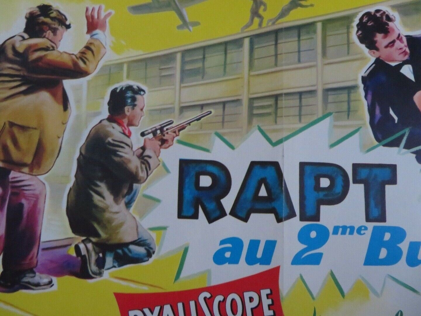 RAPT AU 2ME BUREAU/ Operation Abduction BELGIUM (14"x 21.5") POSTER 1958 Movie posters