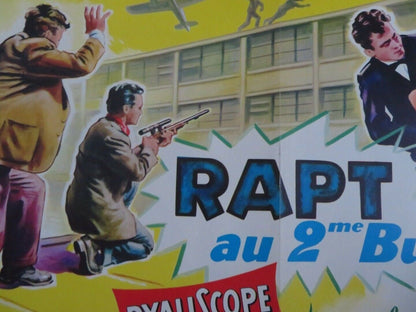 RAPT AU 2ME BUREAU/ Operation Abduction BELGIUM (14"x 21.5") POSTER 1958 Movie posters